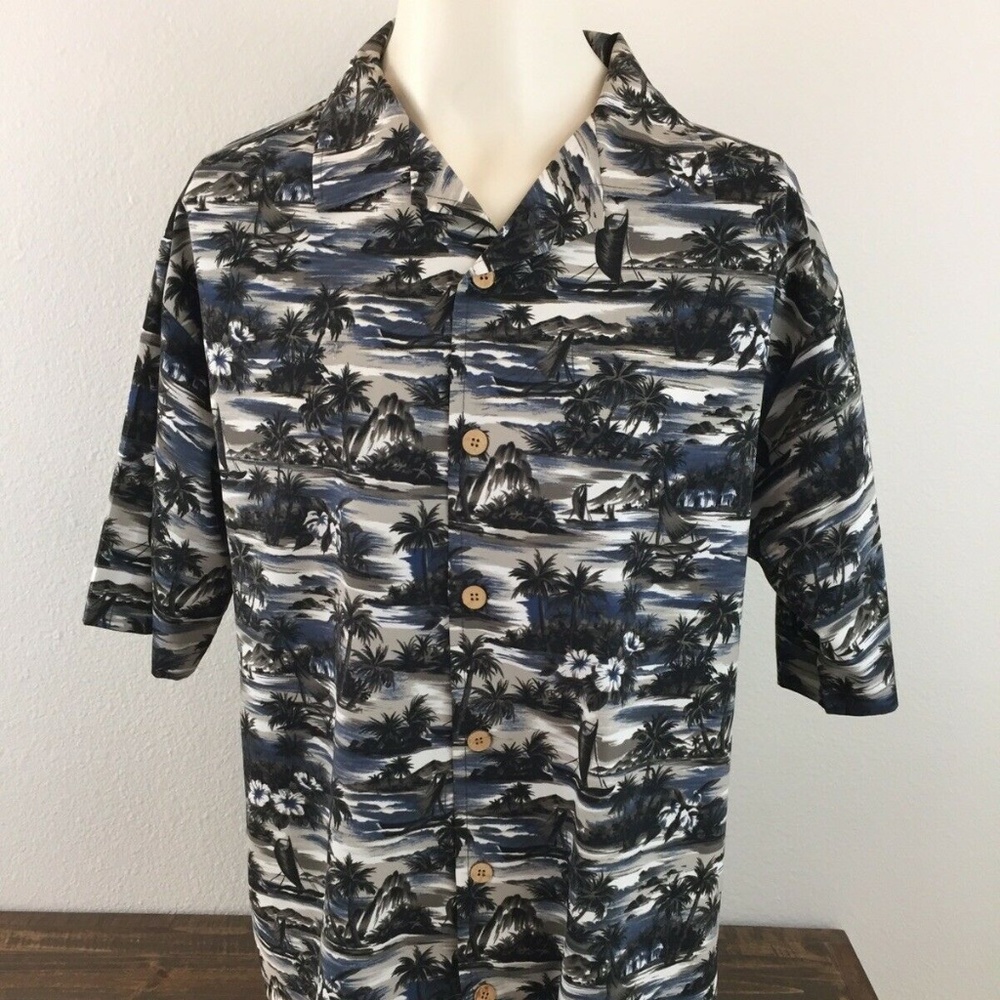 Street Culture Hawaiian Style Button Down Shirt